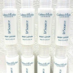 Crabtree & Evelyn LA SOURCE Hydrating Body Lotion 8 oz (1 oz X 8) TRAVEL SIZE
